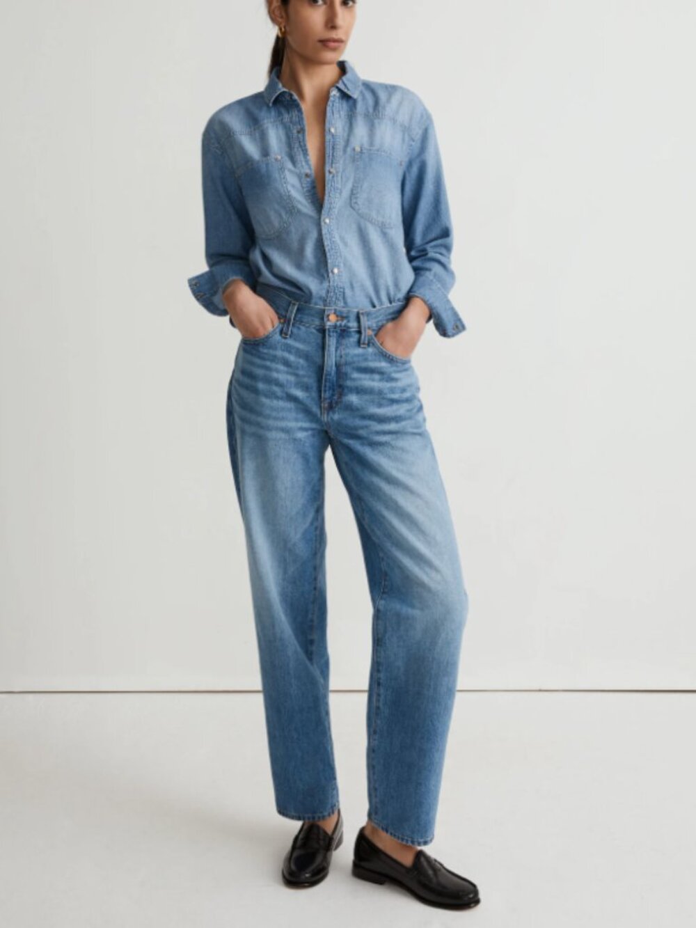 Madewell Women's The Slouchy Boyjean Size 30